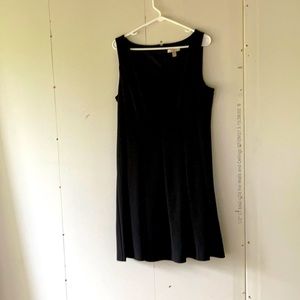 Black Pleated Dress